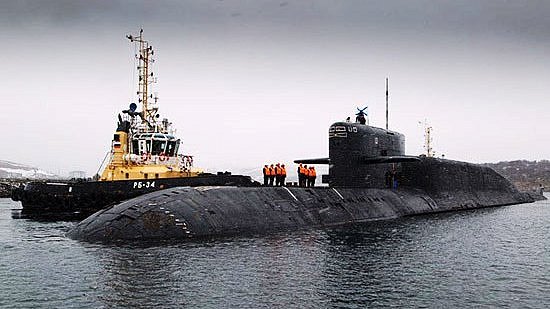 Атомный подводный ракетный крейсер стратегического назначения К-18 "Карелия"